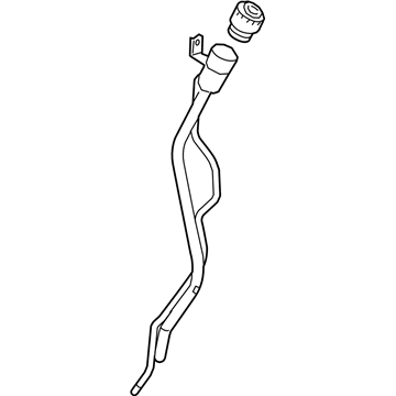 GM 84186598 Filler Pipe 84186598 GM Filler Pipe Illustration 1 of 1