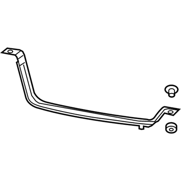 GM 23163165 Tank Strap 23163165 GM Tank Strap Illustration 1 of 1
