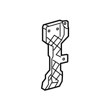 GM 84947748 Inner Bracket, Rear Lower Driver Side 84947748 GM Inner Bracket, Rear Lower Driver Side Illustration 1 of 1