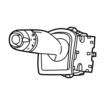 Chevy Corvette Windshield Wiper Switch - 13539720