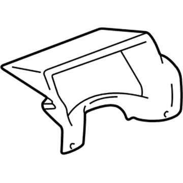 GM 15199971 Cluster Bezel 15199971 GM Cluster Bezel Illustration 1 of 1