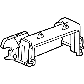 GM 42834277 Case, A/C Evaporator 42834277 GM Case, A/C Evaporator Illustration 1 of 1
