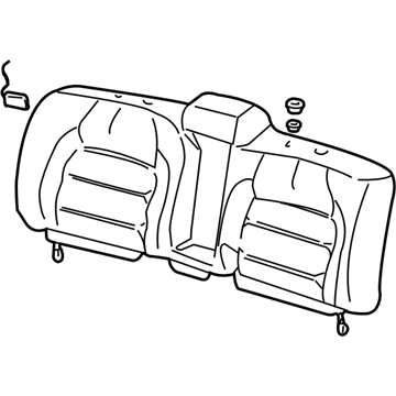 Cadillac DeVille Seat Covers - 88957846