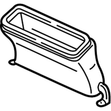 GM 22692528 Defroster Duct 22692528 GM Defroster Duct Illustration 1 of 1
