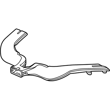 GM 15856793 Rear Duct 15856793 GM Rear Duct Illustration 1 of 1