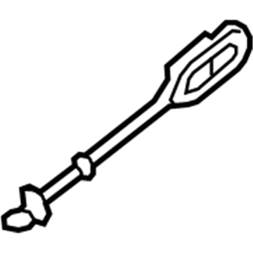 GM 23187313 Windshield Pillar Trim Retainer Clip 23187313 GM Windshield Pillar Trim Retainer Clip Illustration 1 of 1