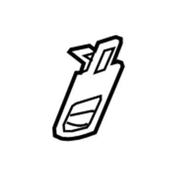 GM 20952462 Adjust Handle, Center Inner Driver Side 20952462 GM Adjust Handle, Center Inner Driver Side Illustration 1 of 1
