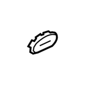 20908650 GM Upper Center Pillar Trim Cover, Inner Illustration 1 of 1