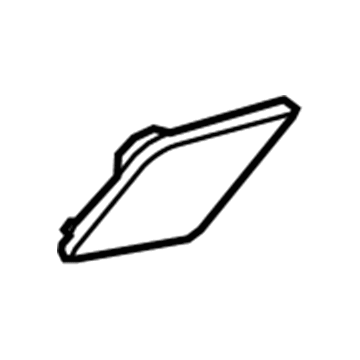 GM 20790233 Speaker Grille, Passenger Side 20790233 GM Speaker Grille, Passenger Side Illustration 1 of 1