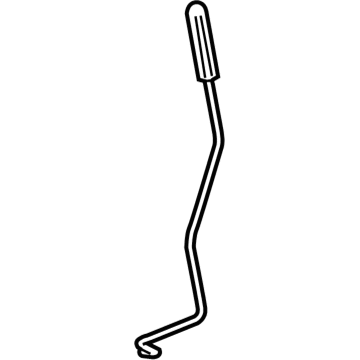 92254113 GM Lock Rod Illustration 1 of 1