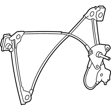 Saturn Window Regulator - 20897019