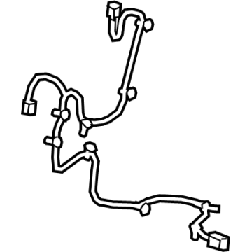 GM 26469826 Harness Assembly-3RD Row Seat Wiring 26469826 GM Harness Assembly-3RD Row Seat Wiring Illustration 1 of 1