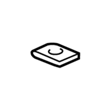 11602314 GM Front Applique Retainer Nut Illustration 1 of 1
