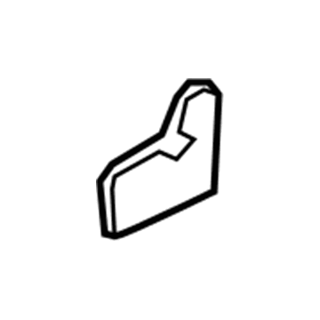 GM 15243825 Inner Finish Panel, Titanium, Driver Side 15243825 GM Inner Finish Panel, Titanium, Driver Side Illustration 1 of 1