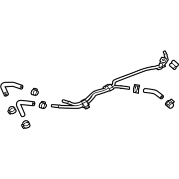 Chevy 25204920 Water Return Tube