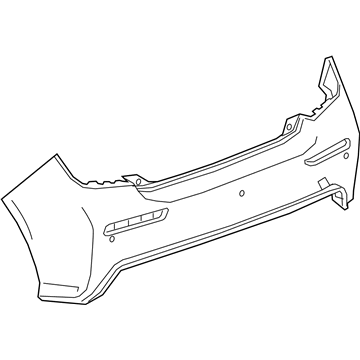 Chevy Sonic Bumper Cover - 42465955