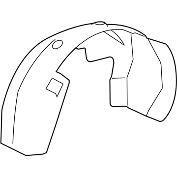 Chevy 22739800 Fender Liner