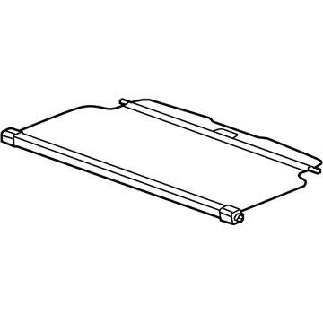 23131658 GM Luggage Cover, Black Illustration 1 of 1
