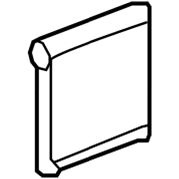 25770666 GM Evaporator Core Illustration 1 of 1