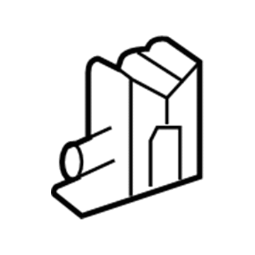 GM 10422738 Cooler Line Retainer 10422738 GM Cooler Line Retainer Illustration 1 of 1