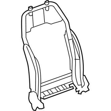 Cadillac 25955769 Seat Back Frame
