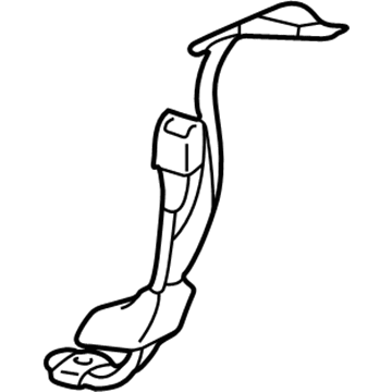 Chevy 12549563 Center Seat Belt