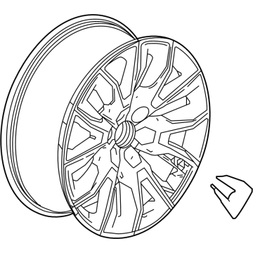Chevy 86804453 Wheel, Alloy