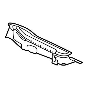 84931279 GM Side Panel, Front Driver Side Illustration 1 of 1