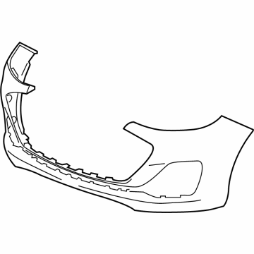 Chevy Spark Bumper Cover - 42671890