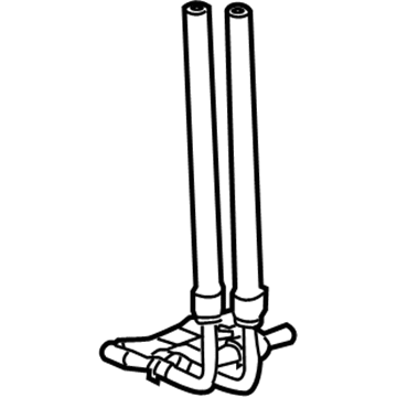 Cadillac SRX Hydraulic Hose - 10376954