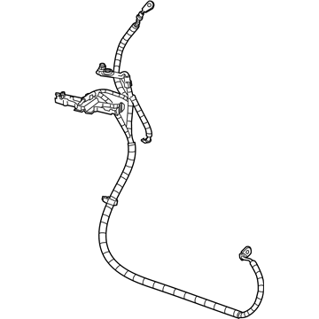 88987141 GM Positive Cable Illustration 1 of 1