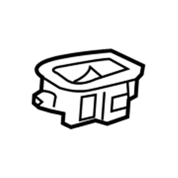 84029889 GM Switch Bezel, Passenger Side Illustration 1 of 1
