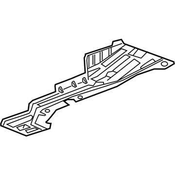 Chevy Malibu Fender Splash Shield - 23413528