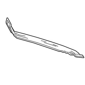 GM 22935029 Upper Reinforcement, Driver Side 22935029 GM Upper Reinforcement, Driver Side Illustration 1 of 1