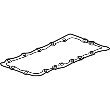 Cadillac SRX Oil Pan Gasket - 12568928