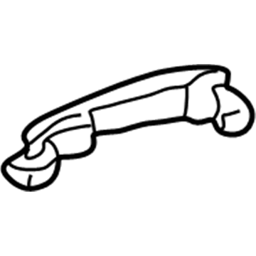 GM 88969863 Handle, Outside 88969863 GM Handle, Outside Illustration 1 of 1
