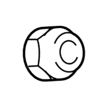 Chevy 11517996 A/C Hose Nut