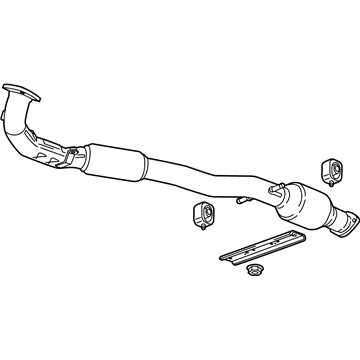 Buick Exhaust Pipe - 39062986