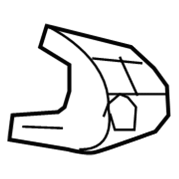 15825426 GM Switch Bezel, Passenger Side Illustration 1 of 1