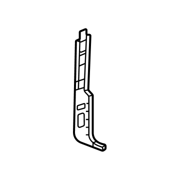 GM 84468905 Side Cover, Rear Lower Driver Side 84468905 GM Side Cover, Rear Lower Driver Side Illustration 1 of 1