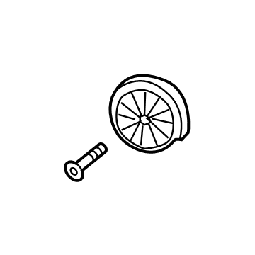GM 84468960 Motor, Driver Side 84468960 GM Motor, Driver Side Illustration 1 of 1