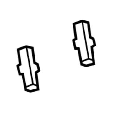 GM 15293985 Rear A/C Tube Retainer 15293985 GM Rear A/C Tube Retainer Illustration 1 of 1