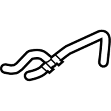 GM 25862088 Heater Outlet Hose 25862088 GM Heater Outlet Hose Illustration 1 of 1