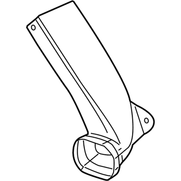 15251141 GM Lower Duct Illustration 1 of 1