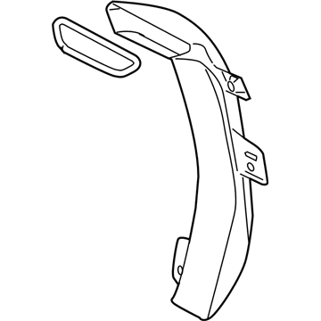 GM 15200121 Outlet Duct 15200121 GM Outlet Duct Illustration 1 of 1