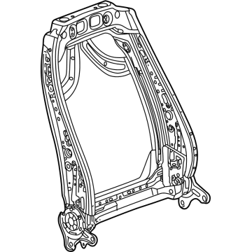 GMC 13511854 Seat Back Frame