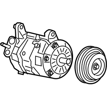 85652440 GM Compressor Kit, Air Conditioner Compressor Illustration 1 of 1