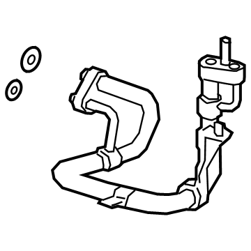 GM 84959742 Suction Hose 84959742 GM Suction Hose Illustration 1 of 1