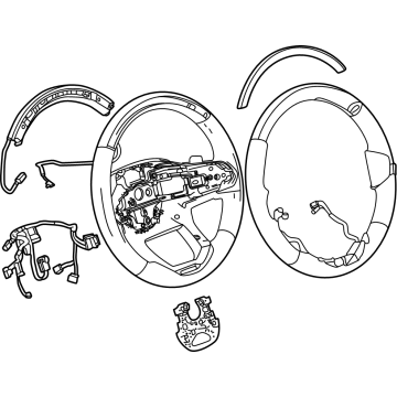GMC 85722090 Steering Wheel