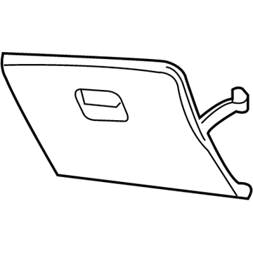 GM 19316774 Glove Box Door 19316774 GM Glove Box Door Illustration 1 of 1